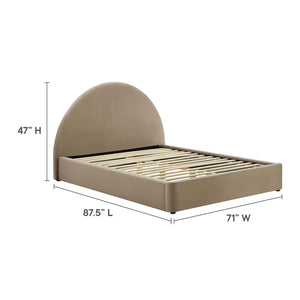 Resort Arched Platform Bed