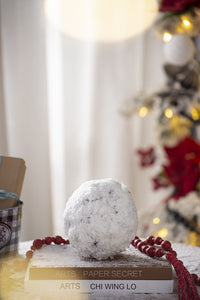 Set of 4 Snowball Ornament