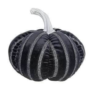 Set of 2 Striped Pumpkin