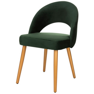 Giani Set of 2 Retro Dining Chair in Green