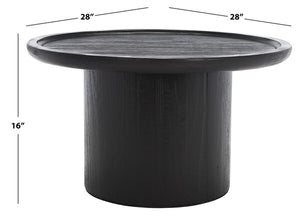 Devin Round Pedestal Coffee Table