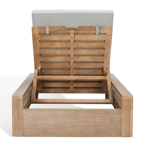 Lanai Wood Chaise Lounge Chair