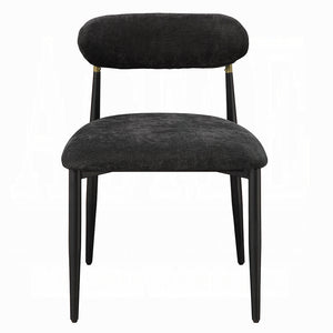 Jaramillo Set of 2 Side Chairs in Black