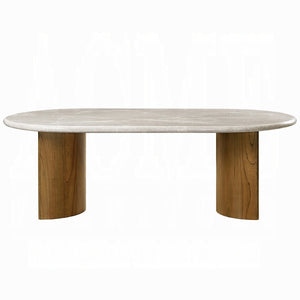 Darcy Oval Marble Dining Table