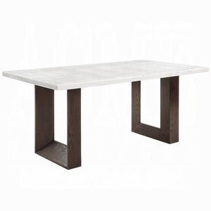 Edwyn Rectangular Marble Dining Table