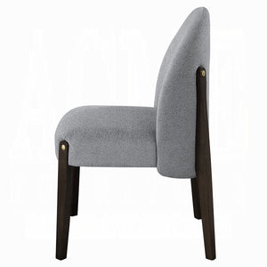 Set of 2 Clayten Side Chair in Grey