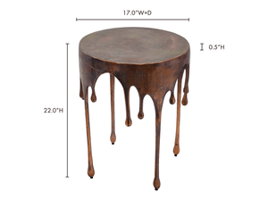 Copperworks Accent Table