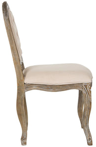 Eloise Set of 2 French Dining Chair in Beige