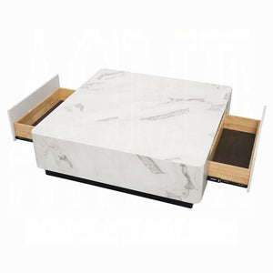 Fritzy Modern Stone Coffee Table