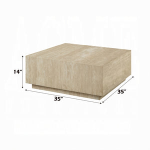 Deon Travertine Coffee Table